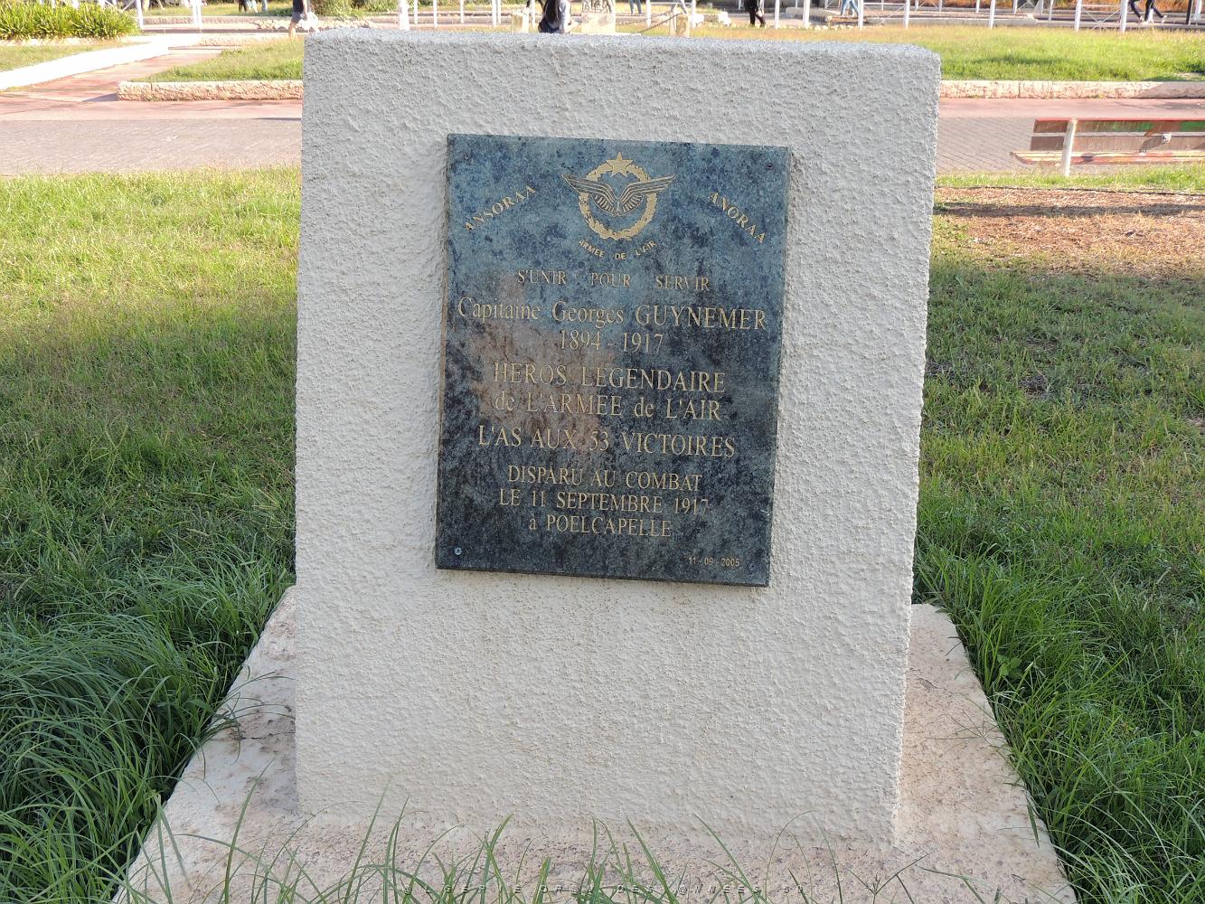 2019 09 11 TOULON 102EME ANNIVERSAIRE DE LA DISPARITION DE GEORGES GUYNEMER (1).JPG -           